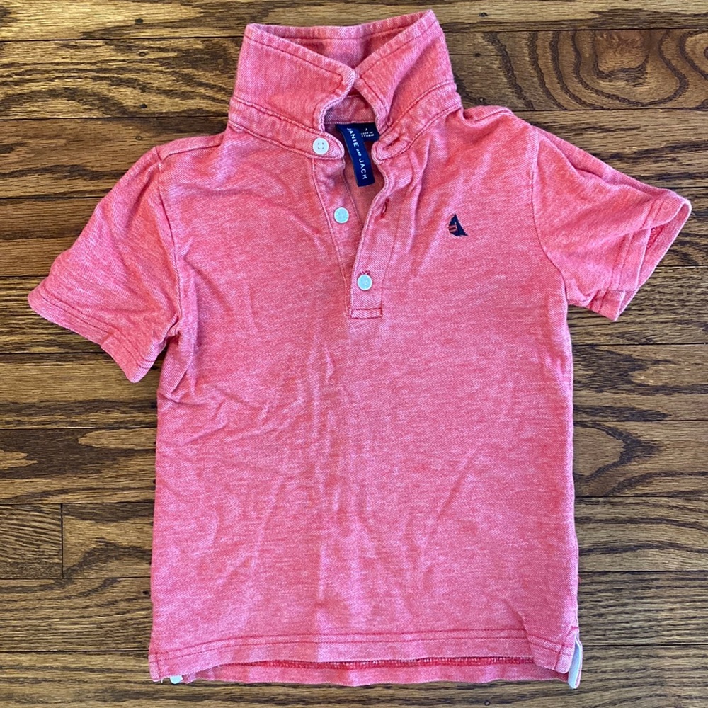 Janie & Jack Nantucket Red Polo